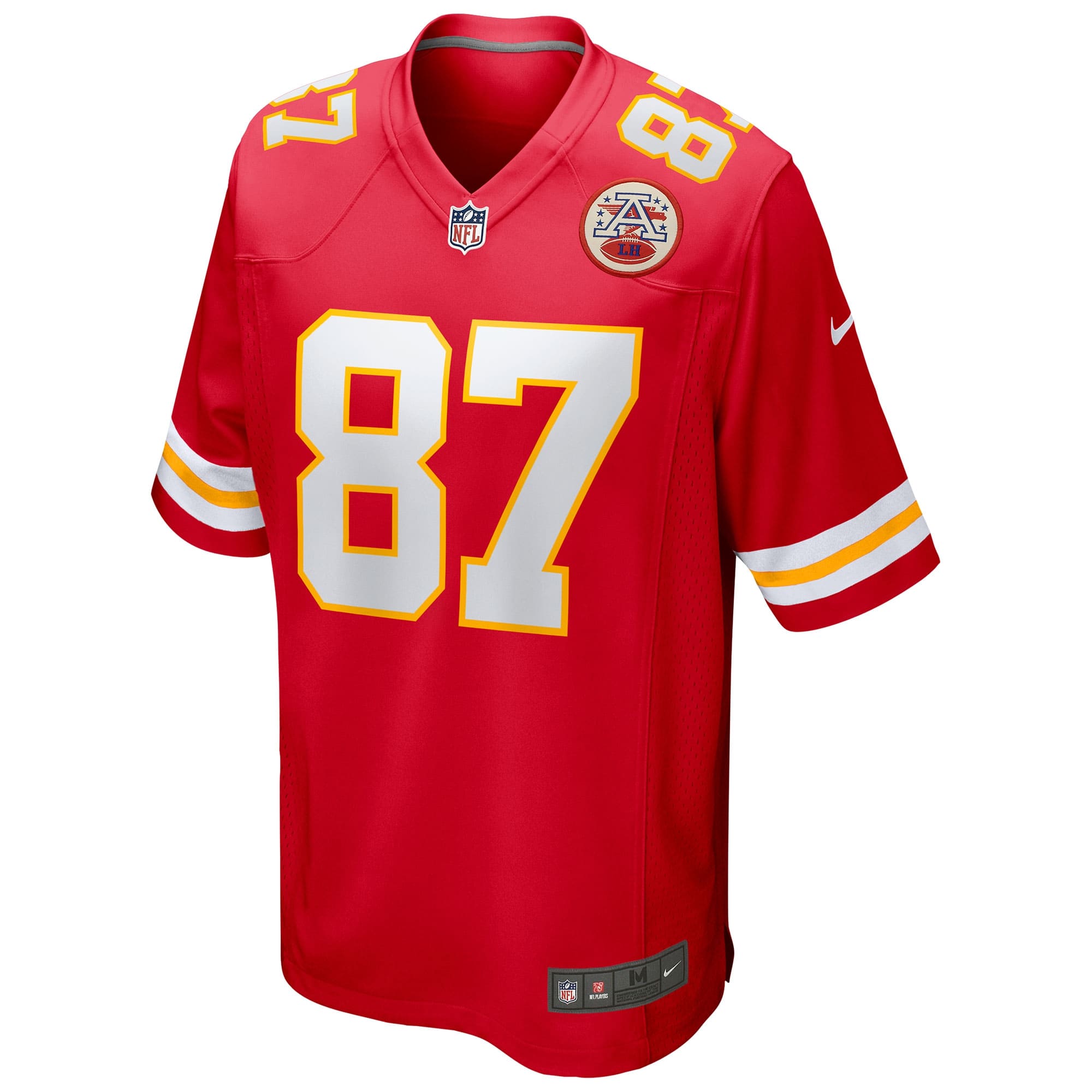 Travis Kelce #87 Kansas City Chiefs Nike Game Football NFL Jersey Red
