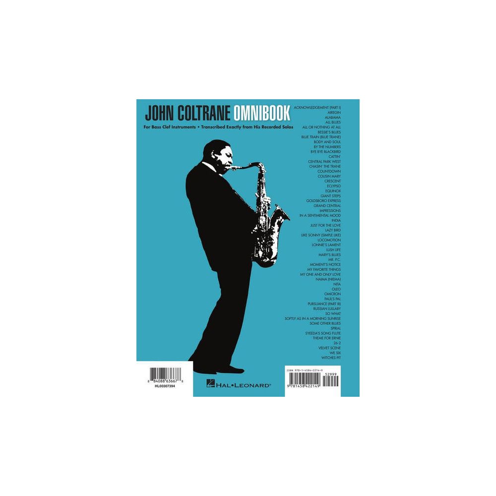 Hal Leonard John Coltrane Omnibook BC – Thomann Ireland