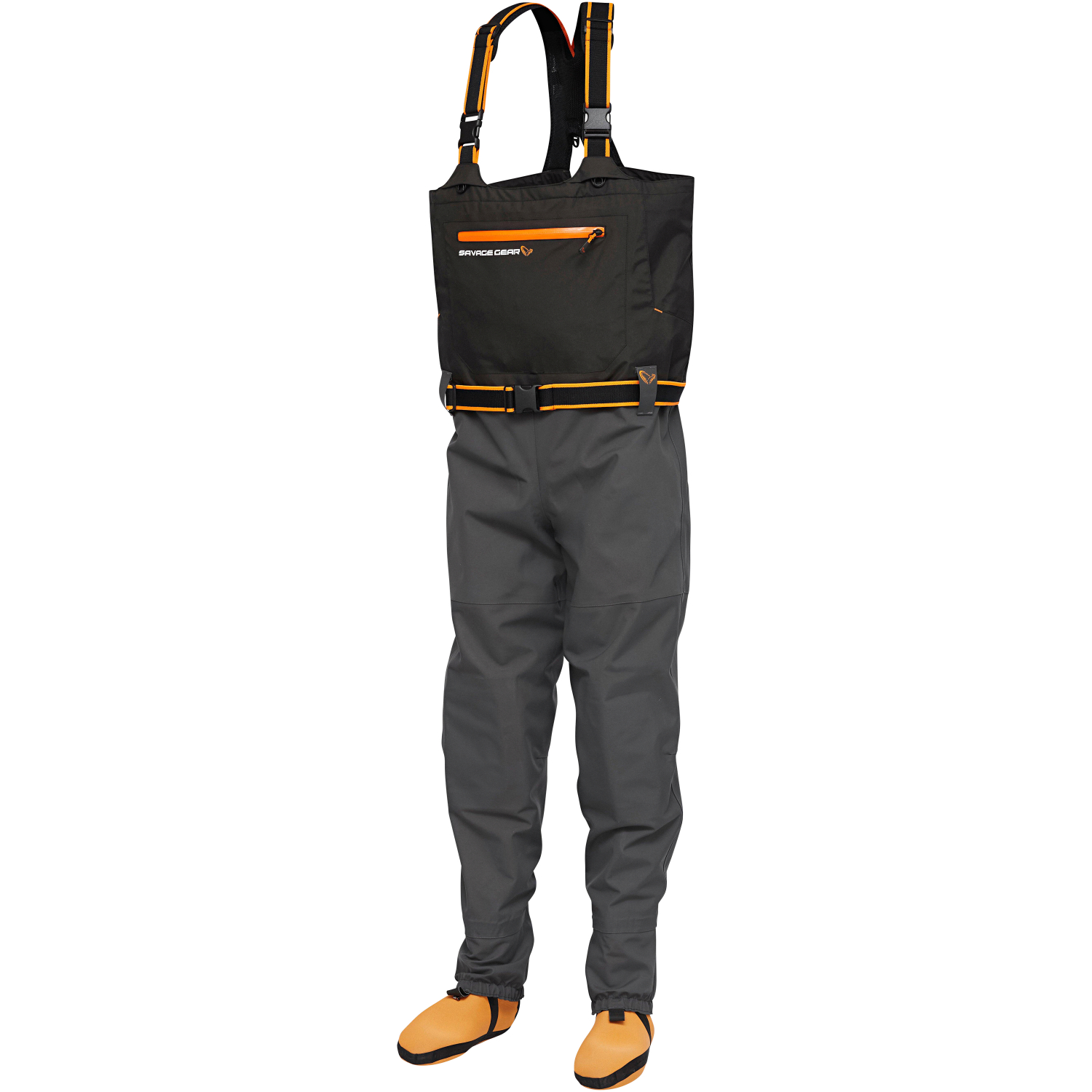 Savage Gear SG8 Chest Wader Men (Grey\/Black)