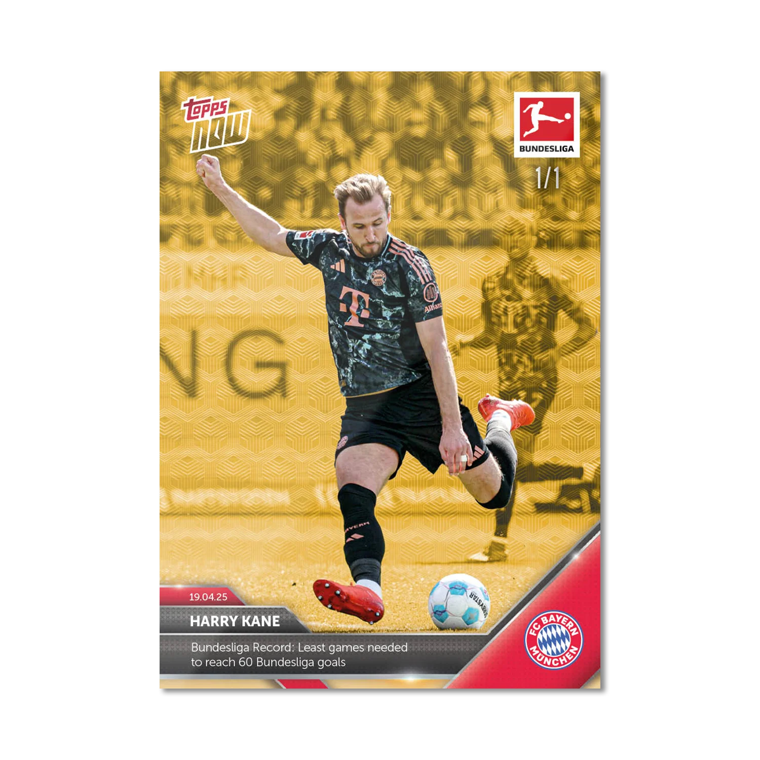 Harry Kane - 2024-25 Bundesliga Topps NOW® Card 167