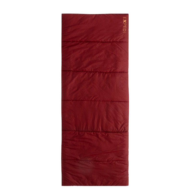 Exped Megasleep Uno Sleeping Bag - burgundy/ocean/moraine