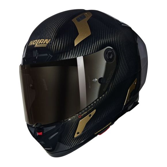 Nolan X-804 RS Full-Face Helmet - ULTRA CARBON - AUREO - Carbon / YellowRef: NL1614