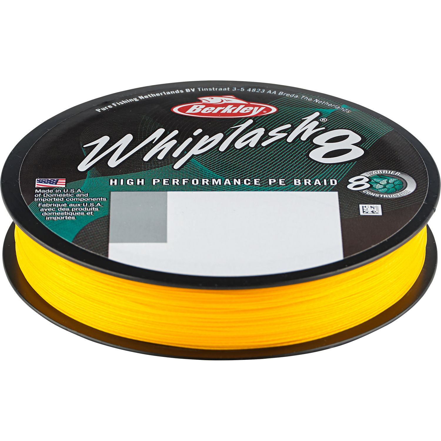 Berkley Fishing line Whiplash8 (yellow, 150 m)