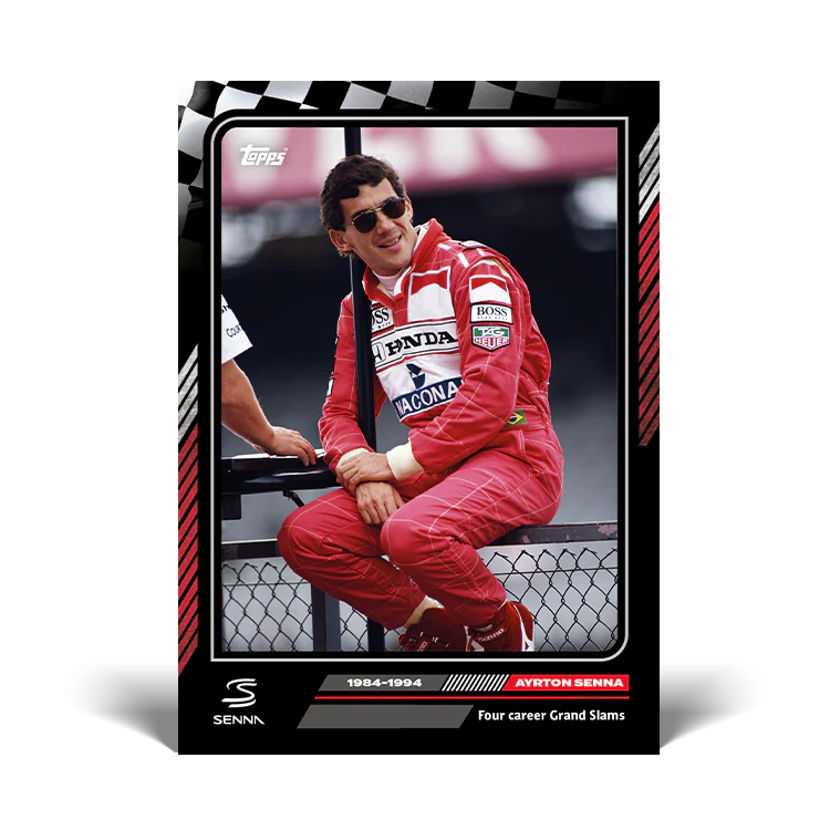 Topps UK - The Story of Senna - Card #49