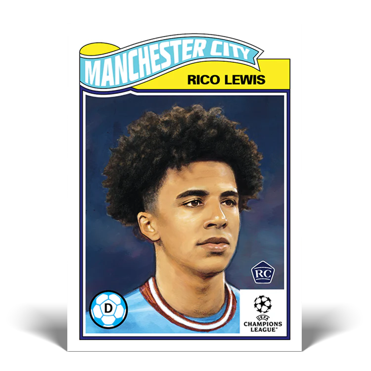 Topps UK - UCC Living Set Card #533 - Rico Lewis