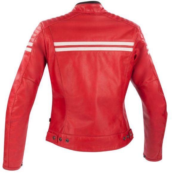 Blouson Moto Segura LADY FUNKY - Rouge / BlancRef : SG1349-C209