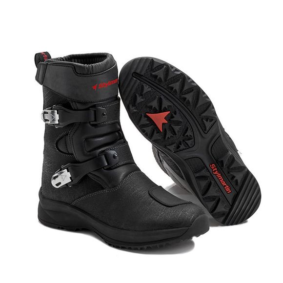 Stylmartin Navajo Evo Low Waterproof - Gray / Black BootsRef: SM0105