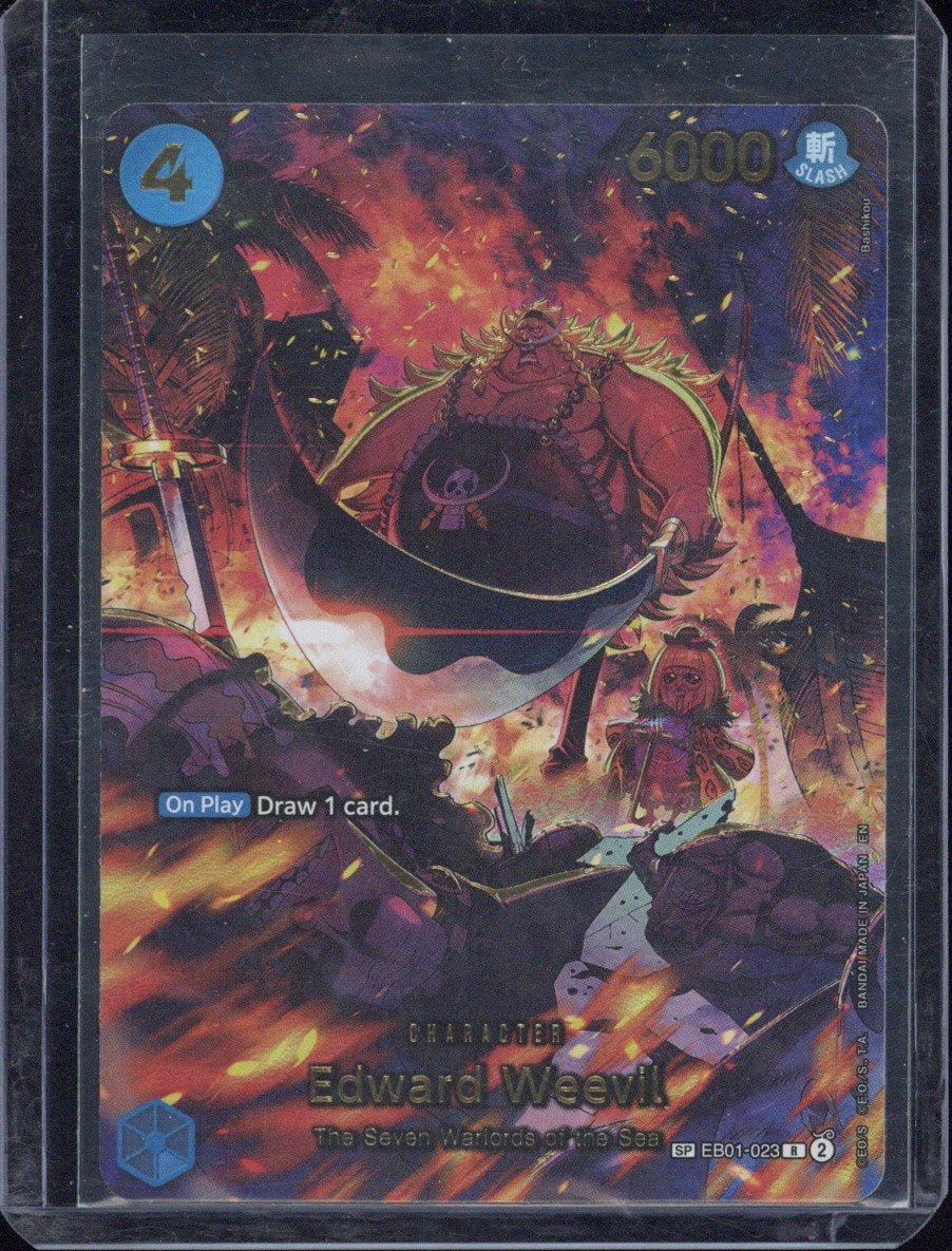 2026 One Piece Edward Weevil #EB01-023 SP