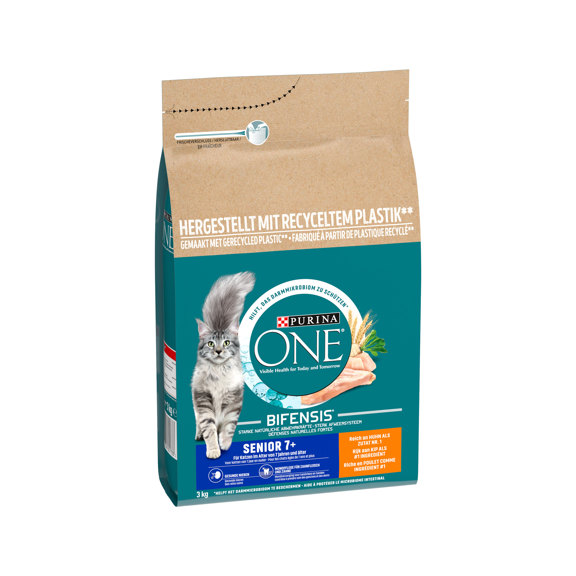 Purina ONE Senior 7+ - Chicken - 3 kg
