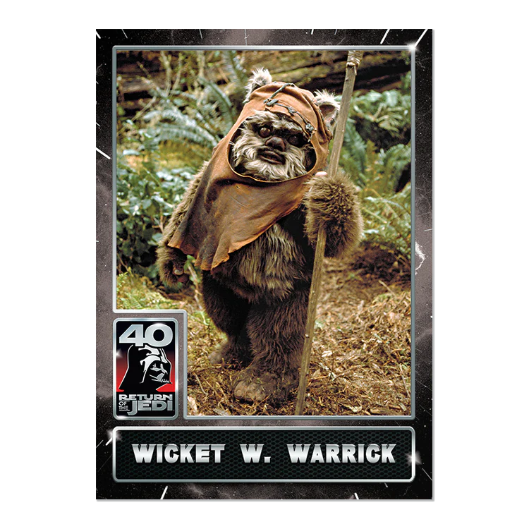 2023 Topps Star Wars: Return of the Jedi™ 40th Anniversary Card #9 - Wicket W. Warrick - Topps UK