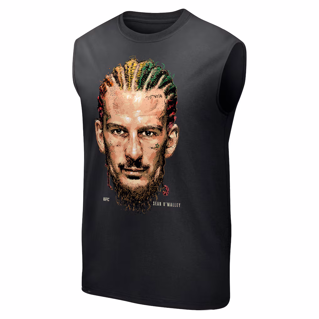 UFC Sean O'Malley Portrait Tank - Black - Mens