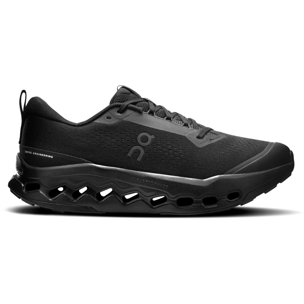 On Cloudsurfer Trail 2 Running Shoes Men - Black | Eclipse