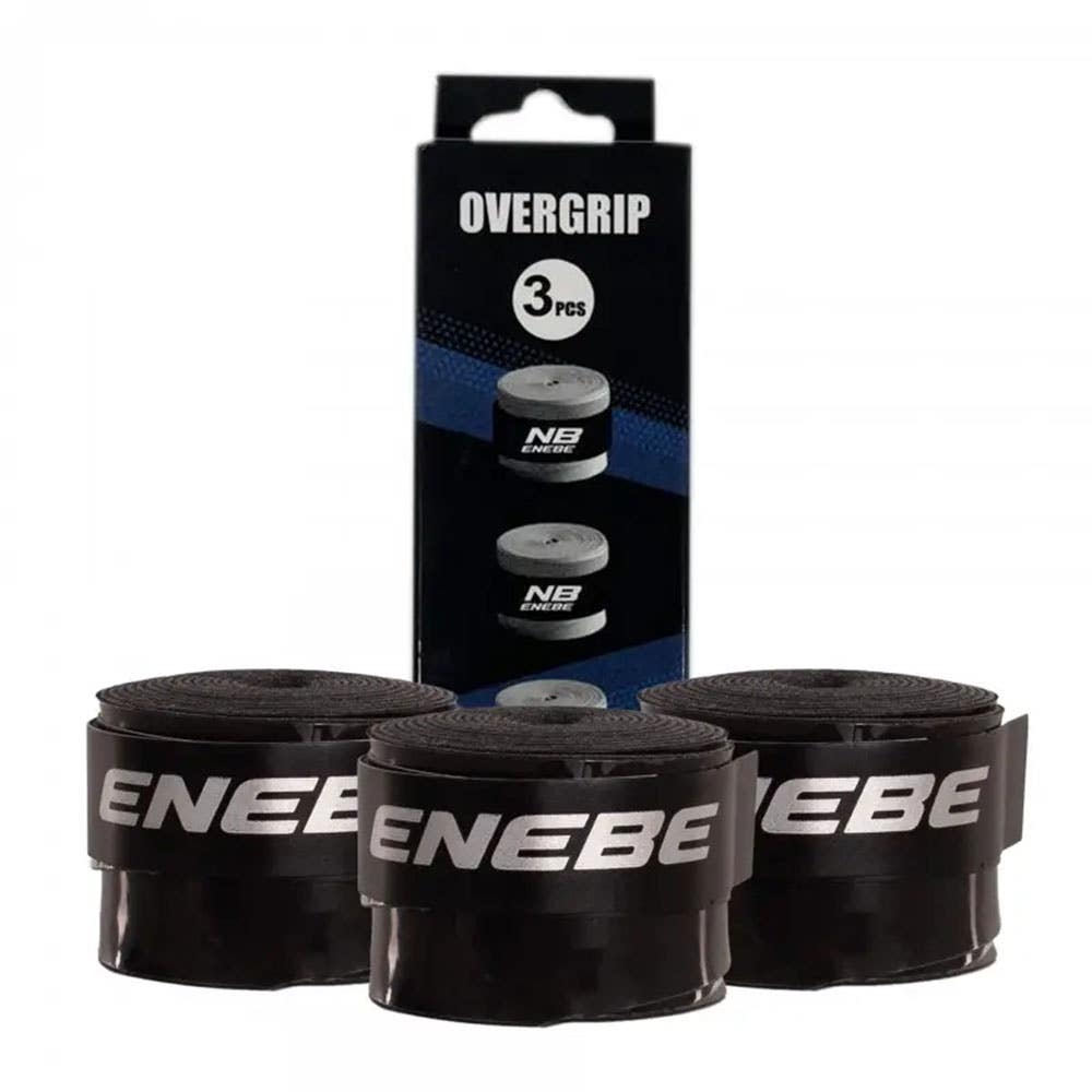 BLISTER 3 ENEBE SMOOTH BLACK OVERGRIPS