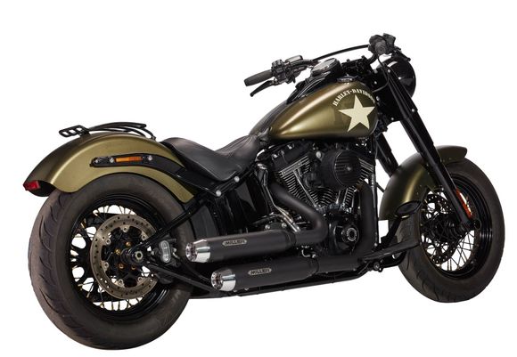 Complete Line Miller Exhaust Polished Tapered TipRef: Mil00766A / Hd-Oshcs.04