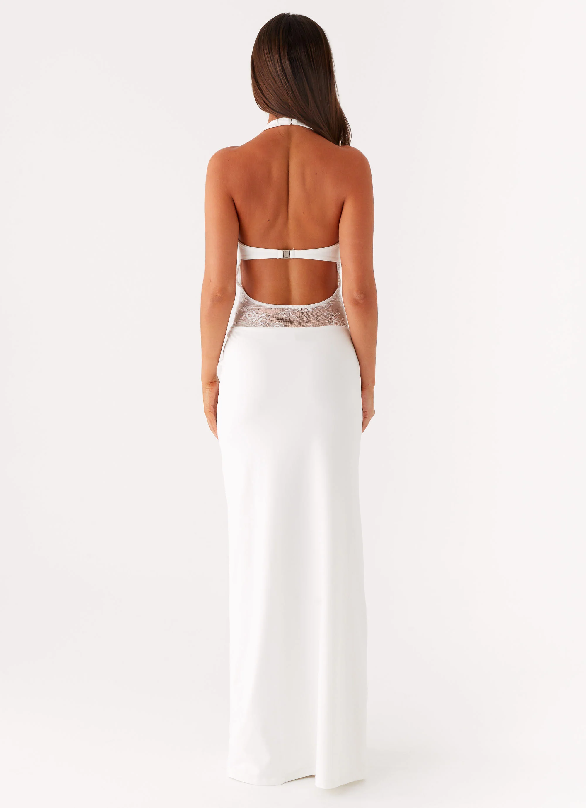Main Focus Maxi Dress - White