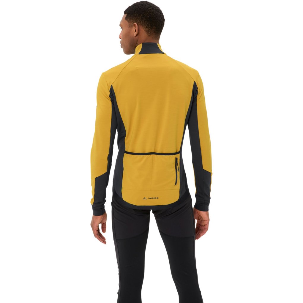 Vaude Kuro Halfzip LS Tricot Men - savanna