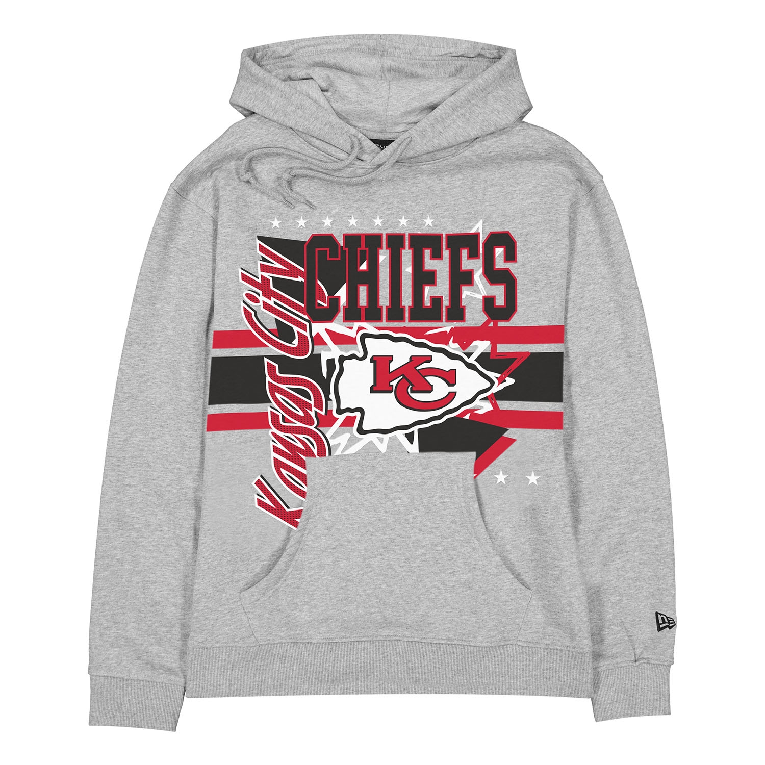 Kansas City Chiefs Sport Classics Oversized NFL Hoodie Gray