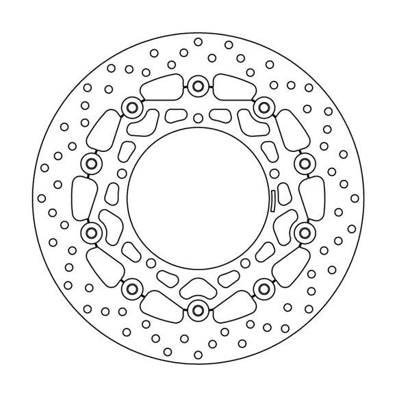Brembo round floating brake discRef: 78B40860
