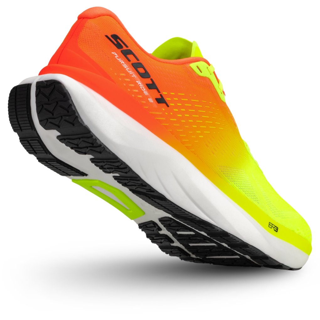 SCOTT Pursuit Ride 2 Running Shoes Men - safety yellow/neon red