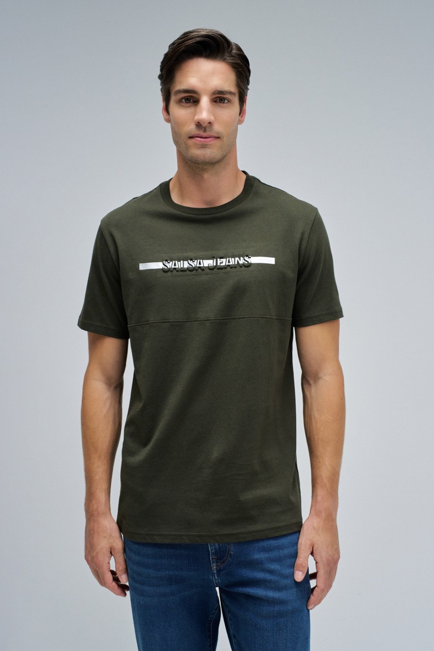 T-SHIRT WITH BRANDING