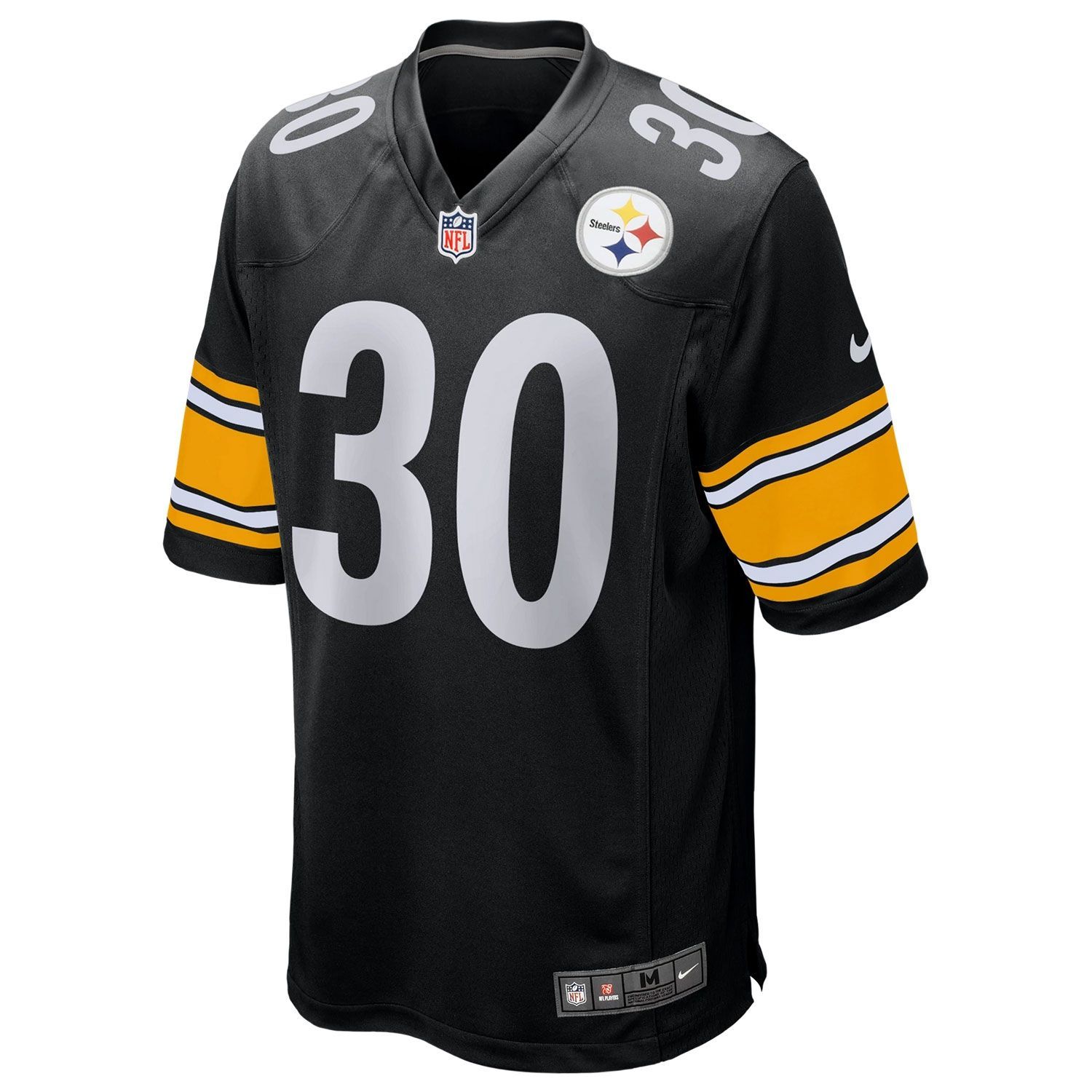 James Conner #30 Pittsburgh Steelers Nike Game NFL Football Jersey Black