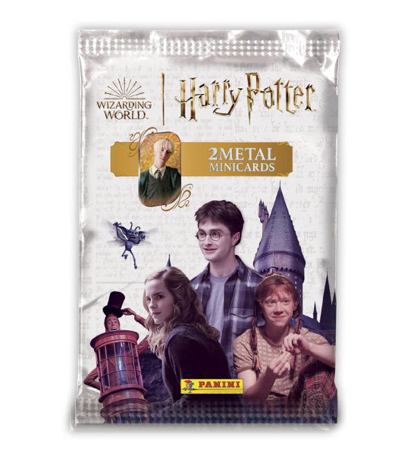 Panini Harry Potter Metal Minicards - Box with 25 packets