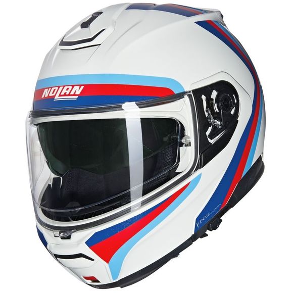 Nolan N100-6 modular helmet - Assoluto - White / BlueRef: Nl1635-C929