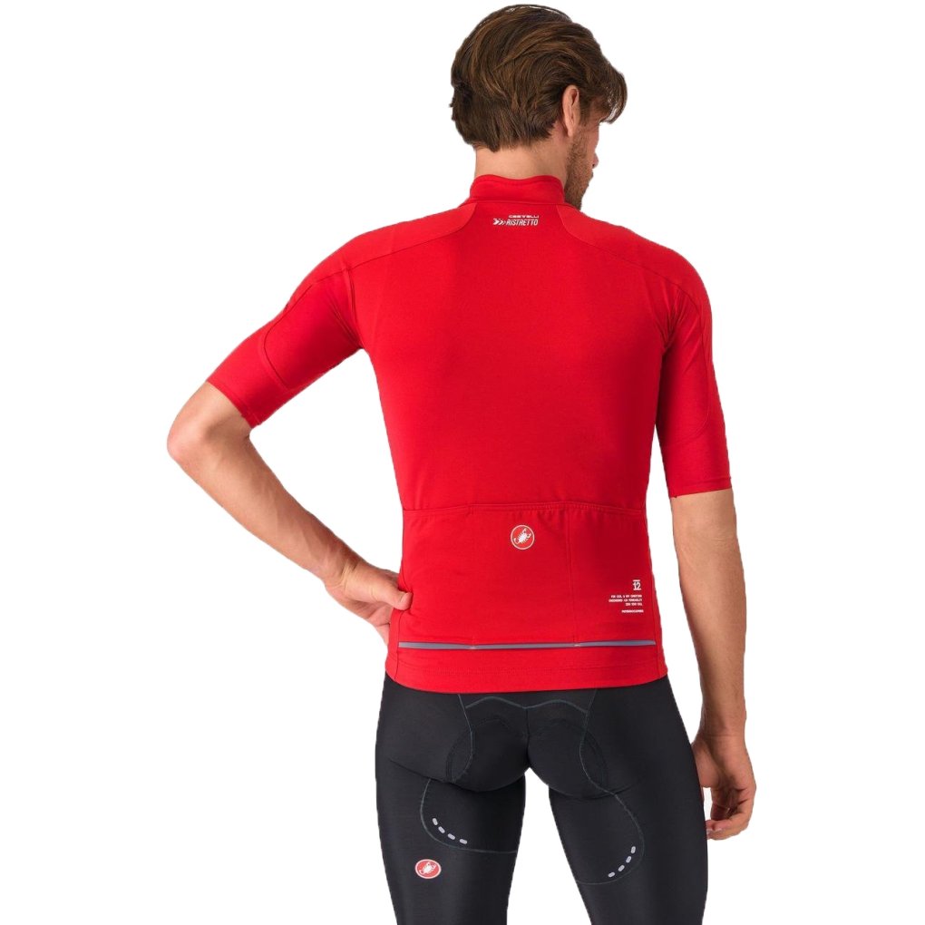 Castelli Do.Di.Ci. Short Sleeve Jacket Men - rich red 645