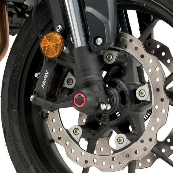 Puig ROULETTES PHB19 Fork Protectors - BlackHONDA 750 CB 750 HORNET - 2023 - 2025Ref: PUI0500 / 21496N