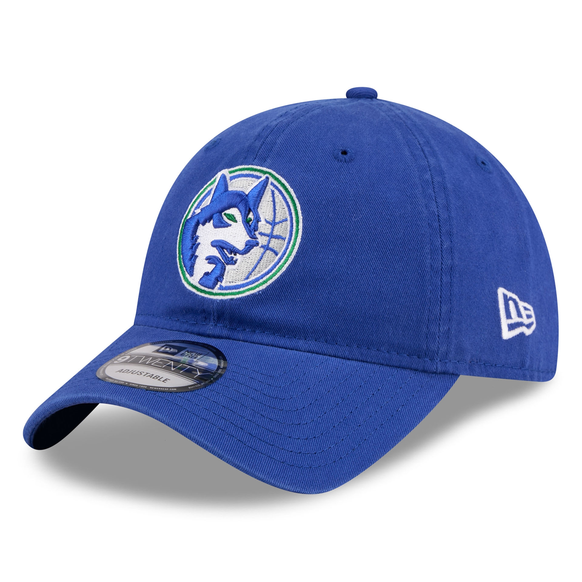 Minnesota Timberwolves Hardwood Classics 9TWENTY Adjustable Cap Blue