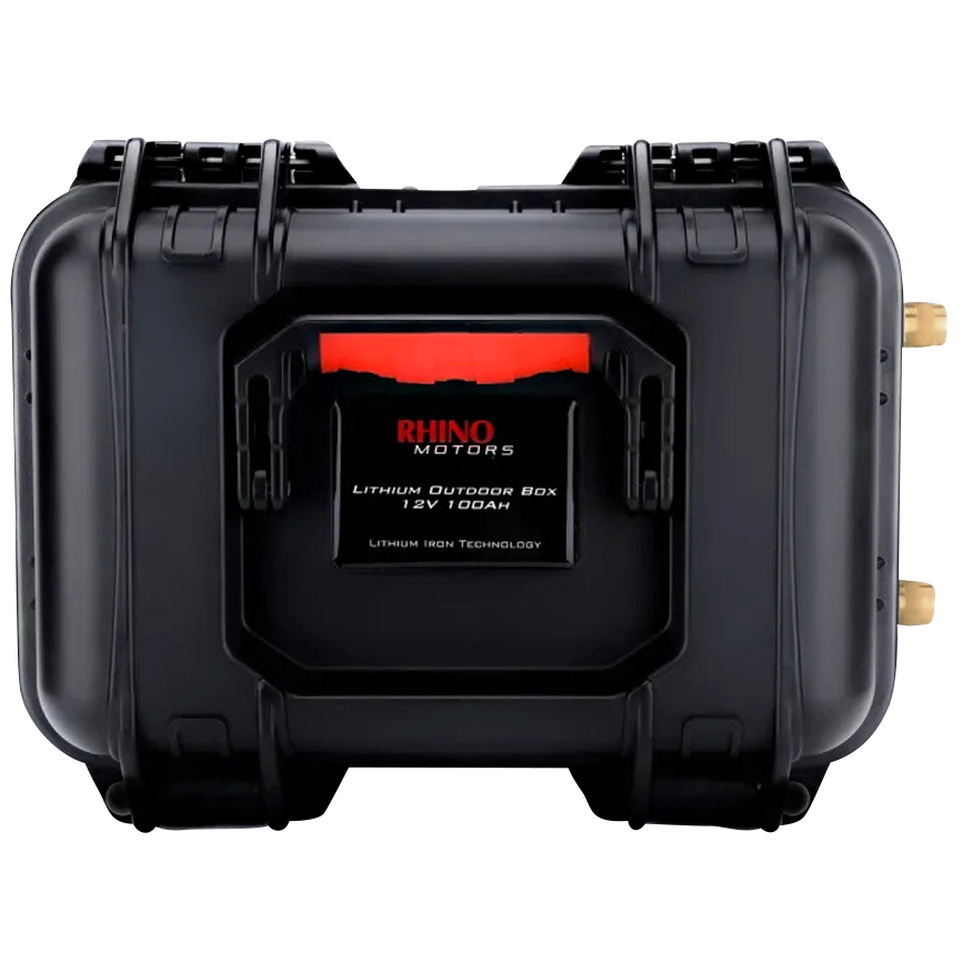 Rhino Lithium Outdoor Box 12V 100AH
