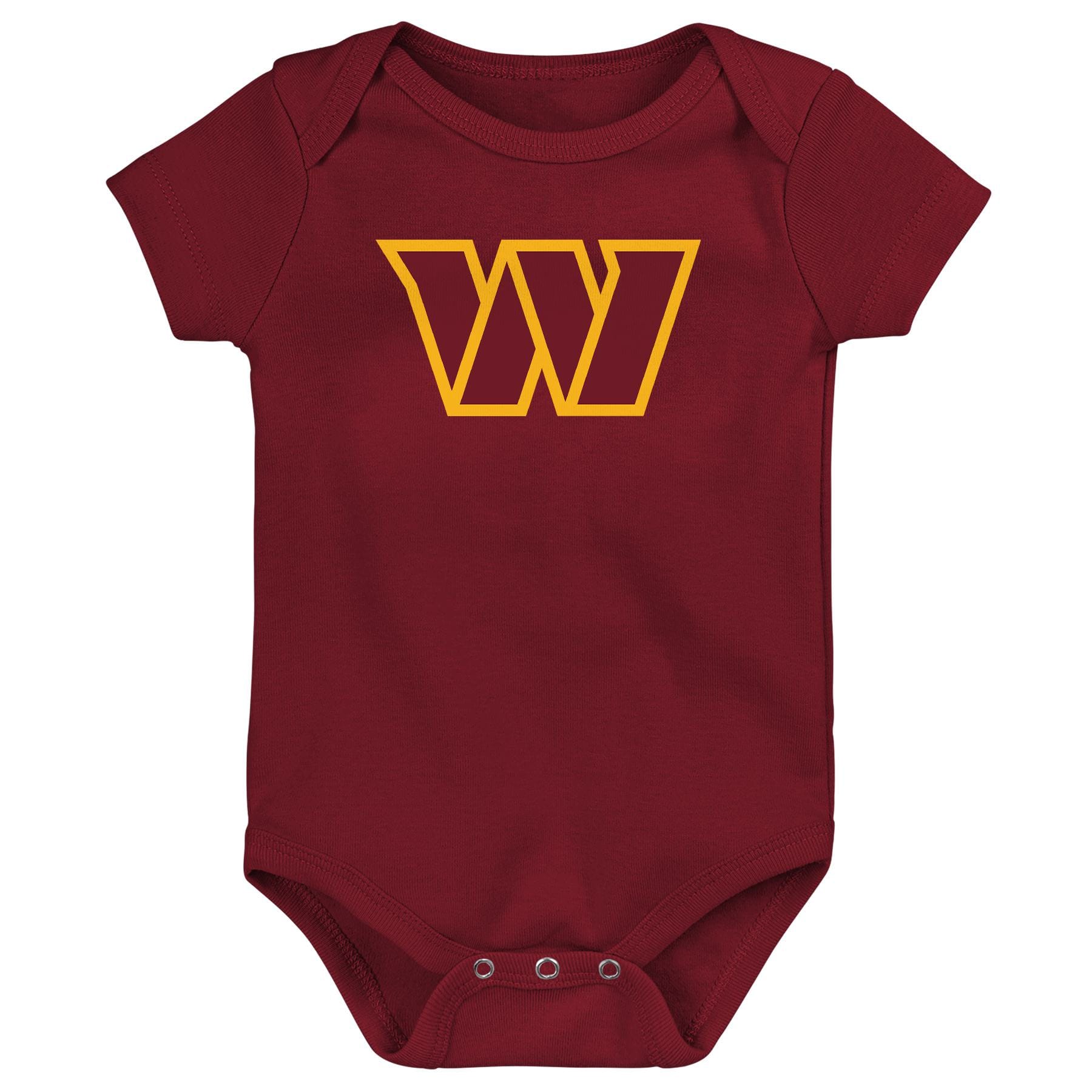 Washington Commanders Game On Creeper NFL Infant Bodysuit Set (3-Piece)