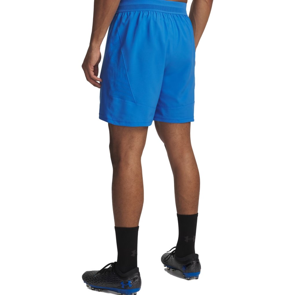 Under Armour UA Challenger Pro Shorts Men - Blue Atlantis/High Vis Yellow