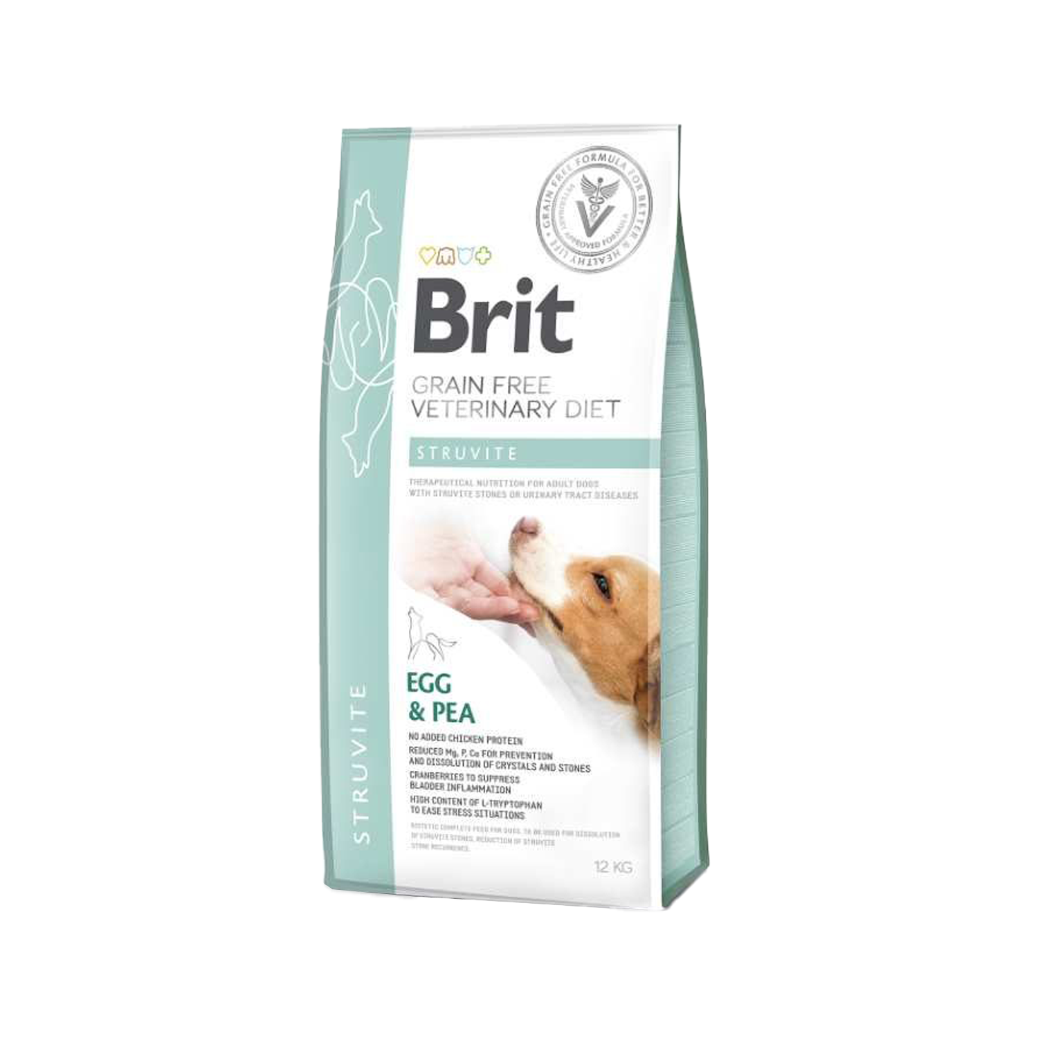 Brit Veterinary Diet Dog - Grain free - Struvite - 2 kg