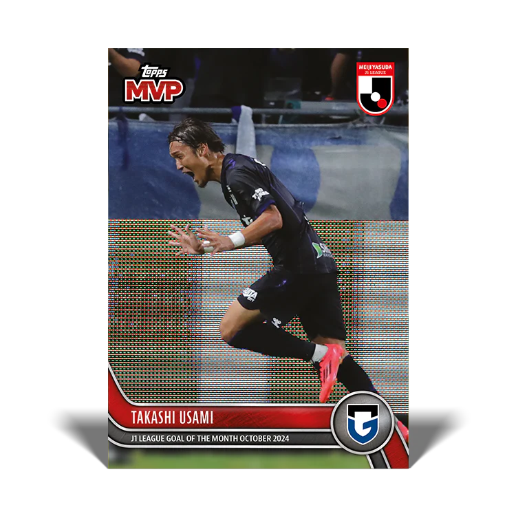 Takashi Usami - J1 League Goal of the Month - October 2024 - 2024 J-League® Topps Now® Card 46