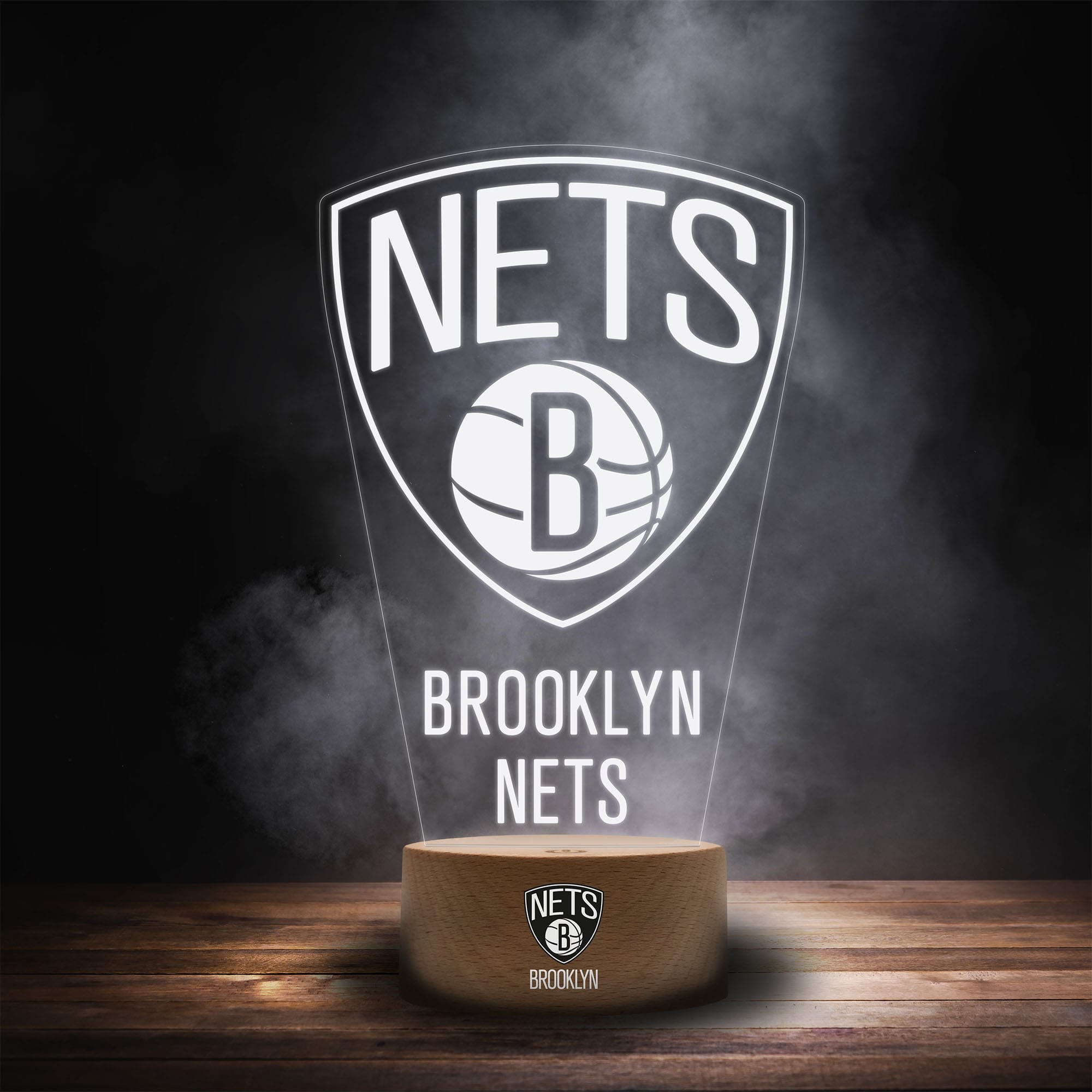 Brooklyn Nets NBA Team Logo LED Sign