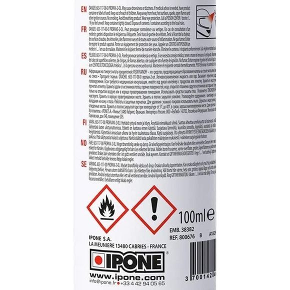 Ipone CARELINE VISOR RAINOFF Helmet CleanerRef: IP0143 / 800676