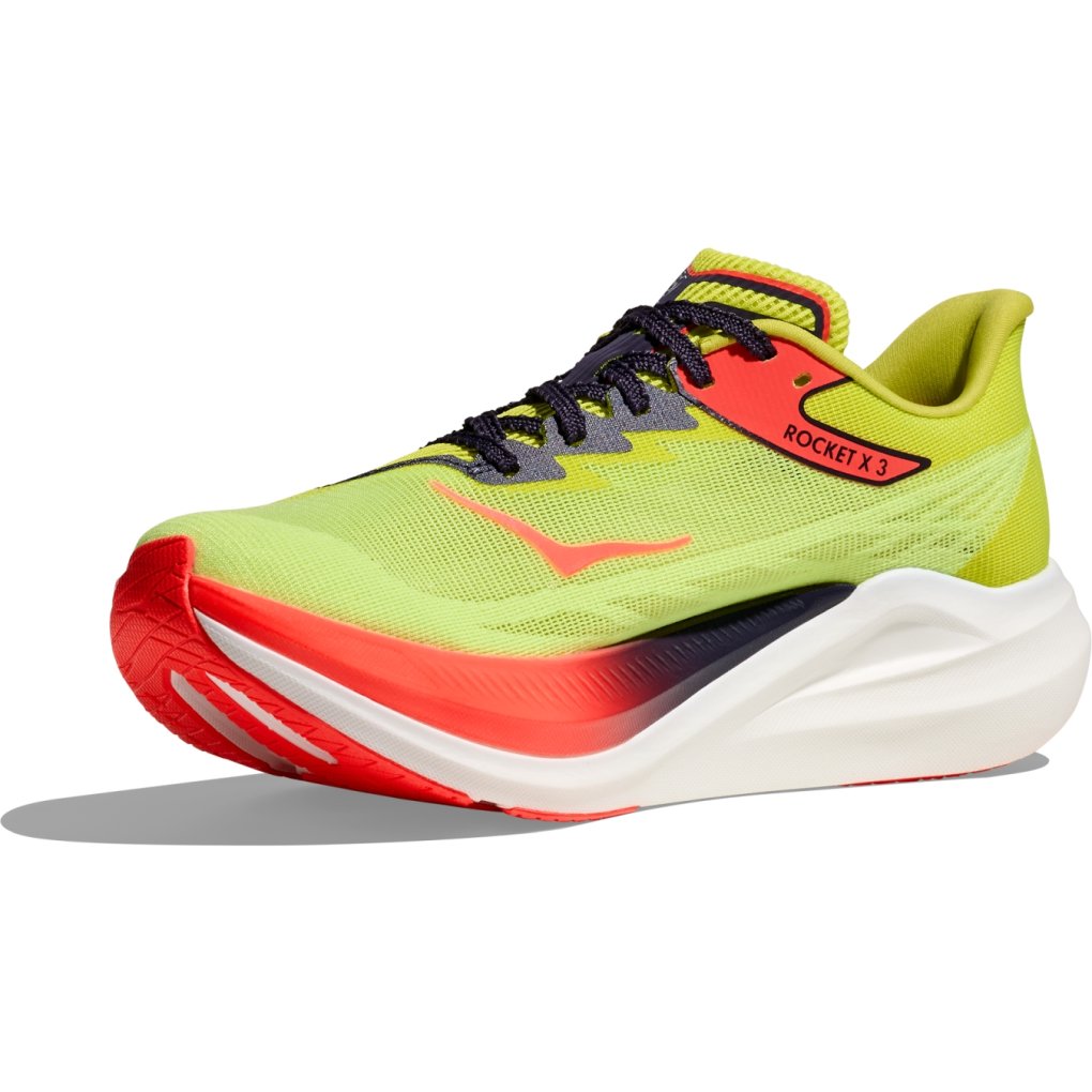 Hoka Rocket X 3 Running Shoes Unisex - neon yuzu / squid ink