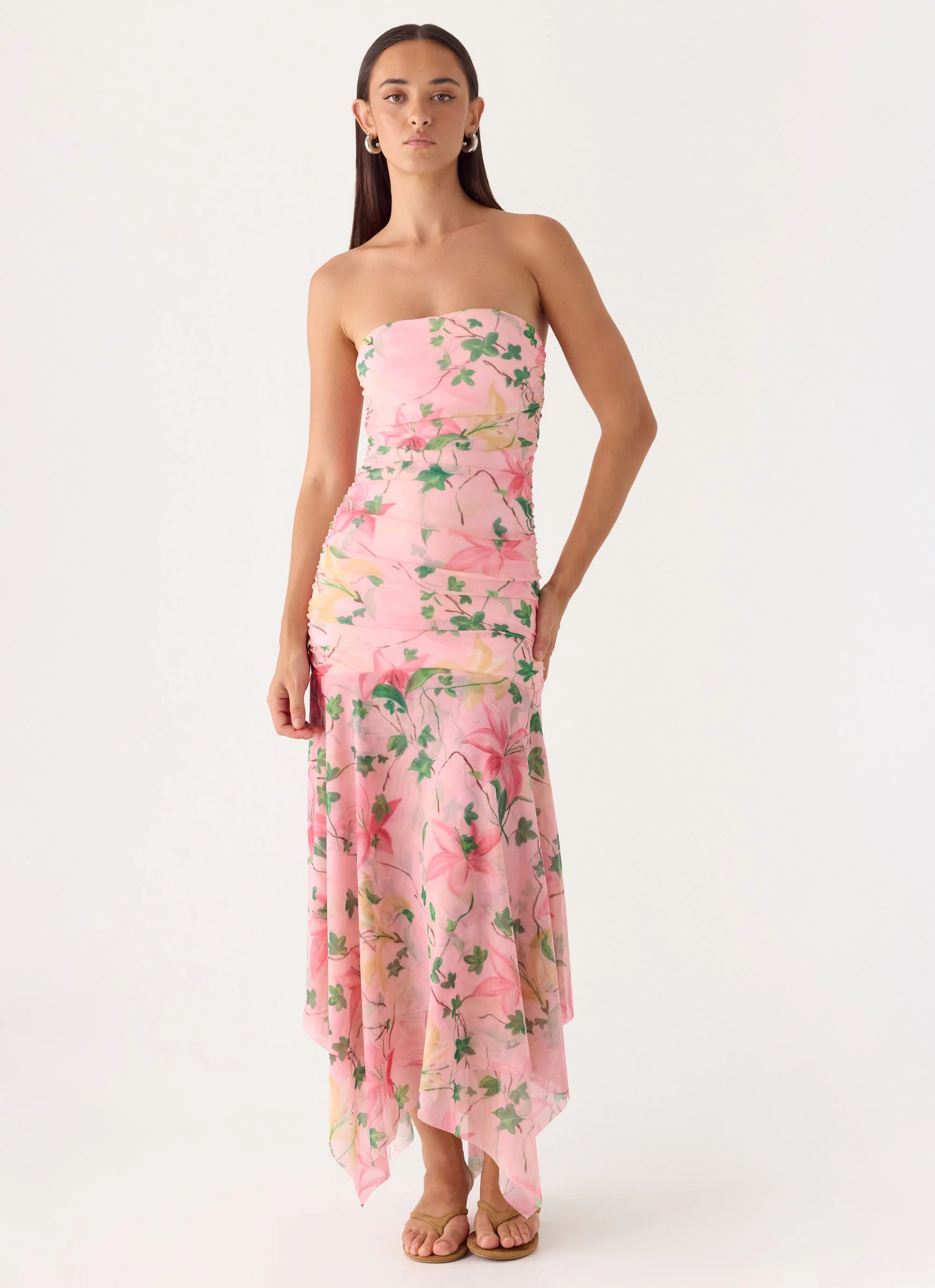 Bingle Midi Dress - Blooming Spring