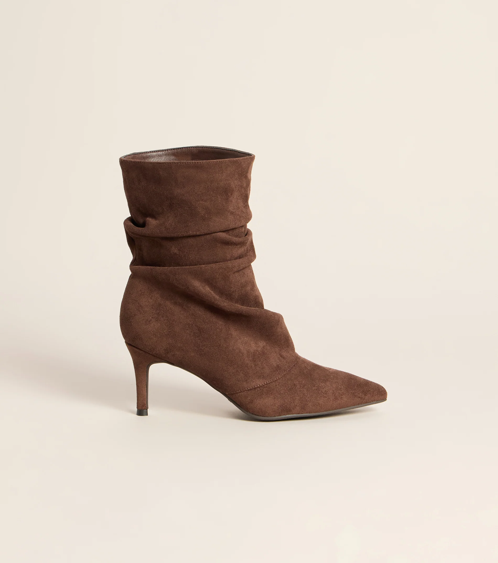 Soft Launch Slouchy Pointed Toe Stiletto Boots