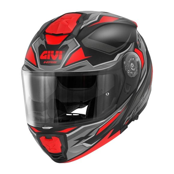 Casque modulable Givi X.27 SECTOR - MATT - Noir / RougeRef : GI1565