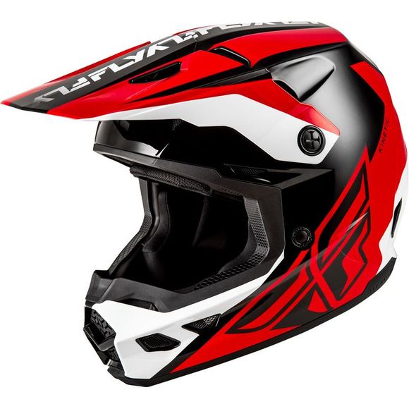 Fly KINETIC CREST 2026 cross helmet - Black / RedRef: FL1786