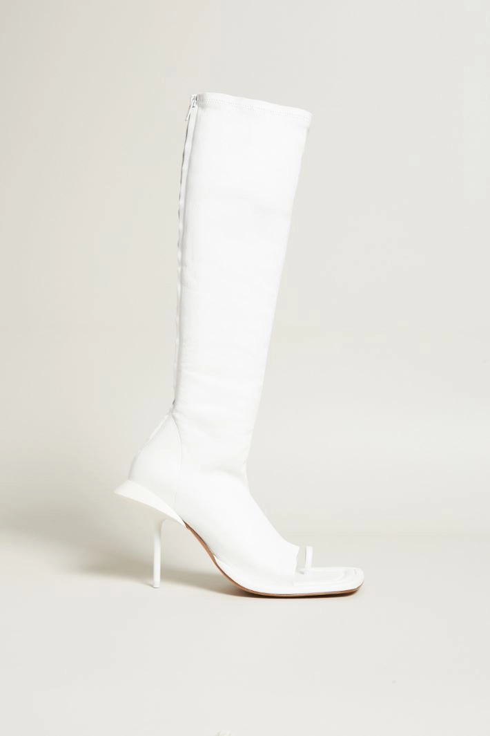 Flip flop boots - WHITE