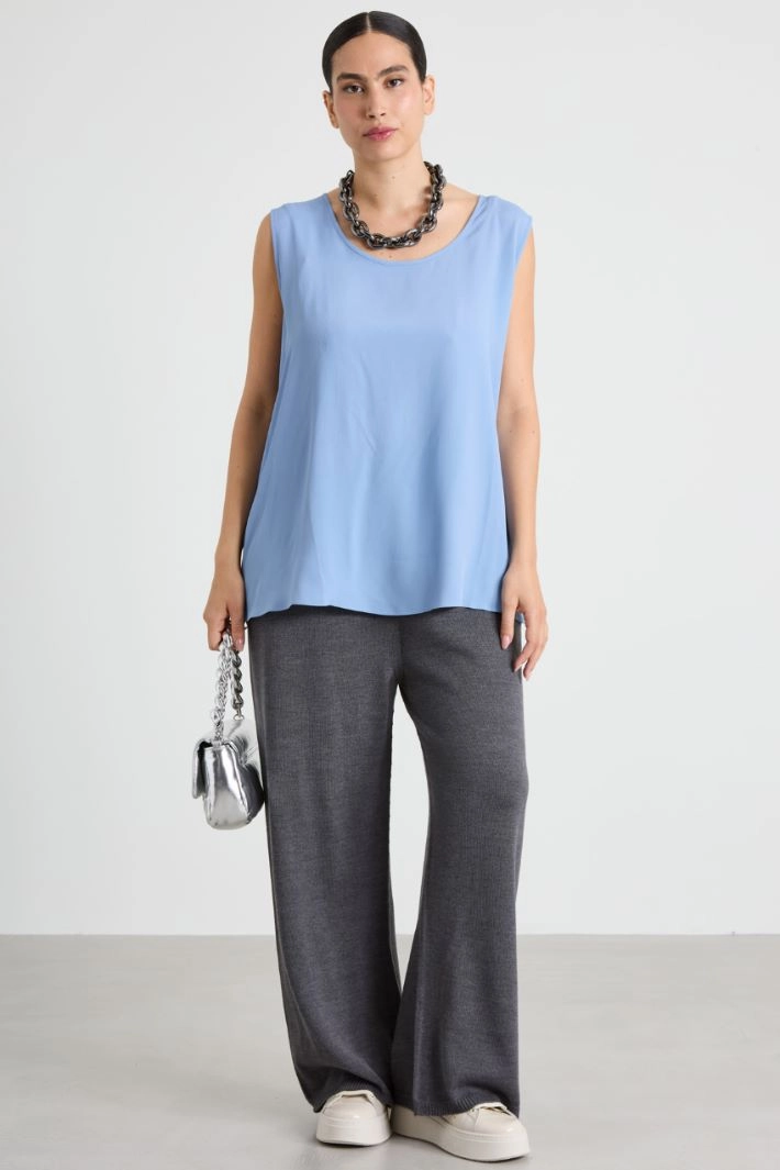 Wool trousers - GREY