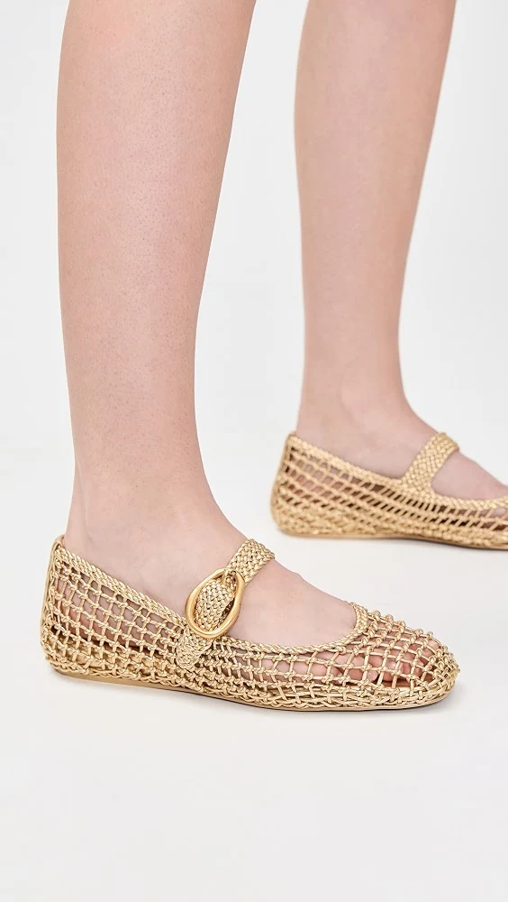 Brass Gina Flats