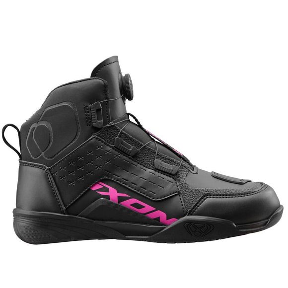 Ixon Vyper Waterproof Lady Motorcycle Sneakers - Black / PinkRef: IX2291