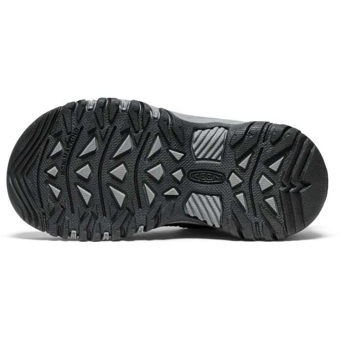 KEEN Targhee IV Low Waterproof Shoes Kids - Black / Steel Grey