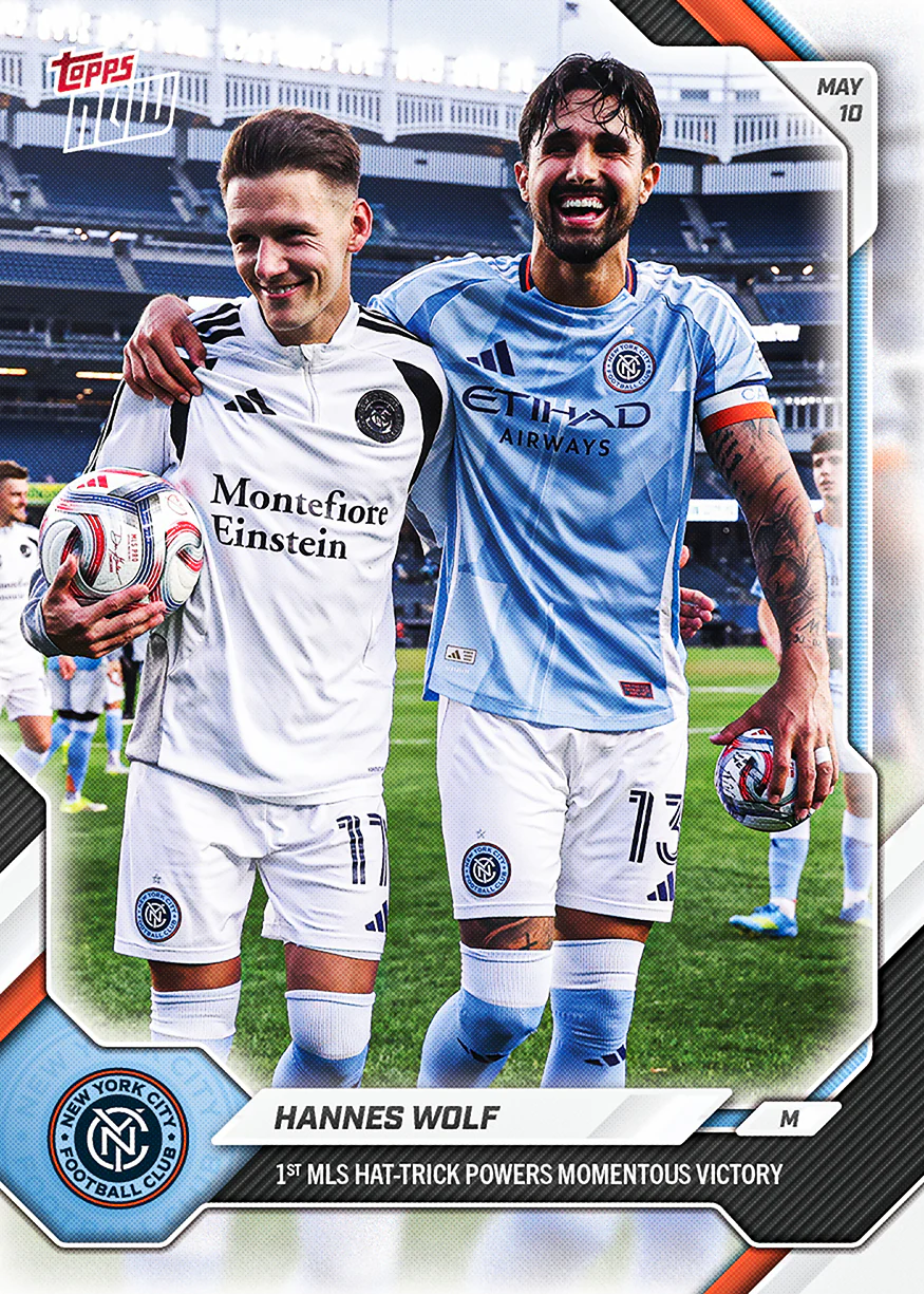 Hannes Wolf - 2026 MLS Topps NOW® - Card 41 - PR: 192