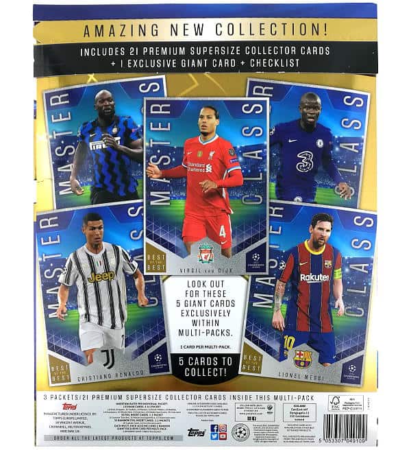 Topps Champions League Best of the Best 2020/21 Multipack