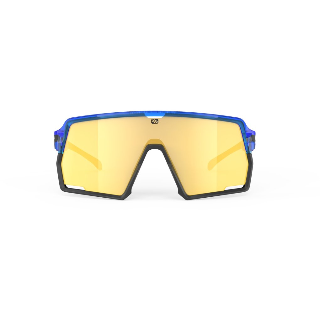 Rudy Project Kelion Glasses - Crystal Blue Gloss - RP Optics Multilaser Yellow